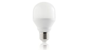 A white light bulb